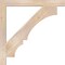 Ekena Millwork Balboa Block Smooth Bracket, Douglas Fir, 3 1/2"W x 38"D x 38"H BKT04X38X38BOA05SDF - alternate 3